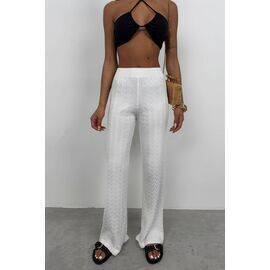 Women's Openwork Knitted Trousers