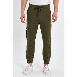 Jogger Trousers with Elastic Legs & Side Pocket