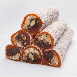 Mevlana  - Bazaar Melon Cream Chocolate Almond Wrapped Turkish Delight 1000 Gr