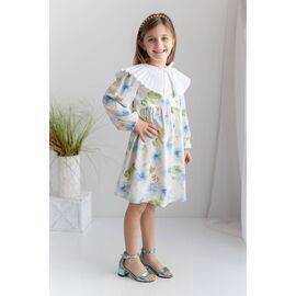 Patterned Woven Dress for Girls