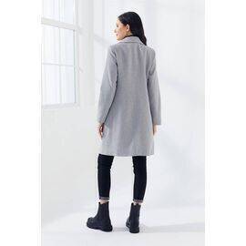 Three-Button Long Coat