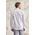 Linen Look Collar Buttoned Classic Fit Long Sleeve Shirt