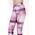 Women's Striped High Waist Sports Tights