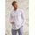 Linen Look Collar Buttoned Classic Fit Long Sleeve Shirt