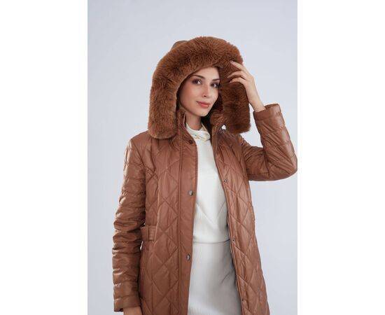 Women's Hooded Quilted Coat (Kaban)