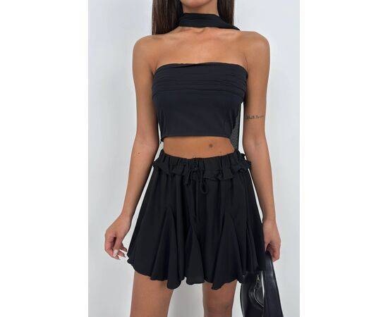 Women's Pleated Mini Skirt