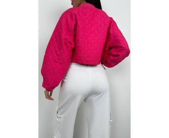 Women's Quilted Bomber Jacket