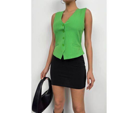 Women's Button Detail Vest