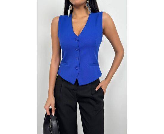 Women's Button Detail Vest