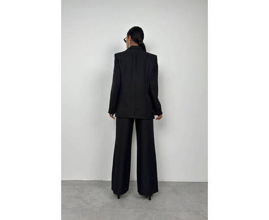 Women's Waist Fold Trousers & Blazer Jacket Set