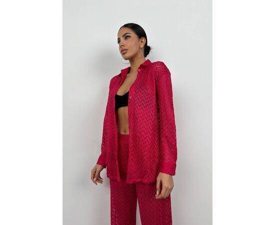 Women's Embroidery Shirt & Trousers Set