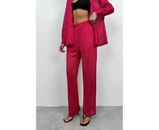 Women's Embroidery Shirt & Trousers Set