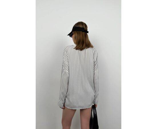 Women's Striped Shirt & Shorts Set