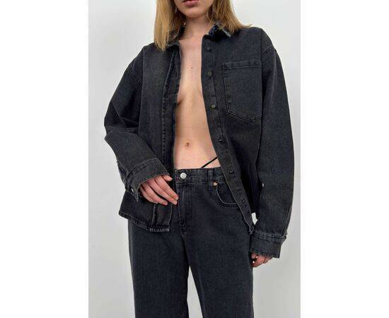 Women's Oversize Denim Shirt