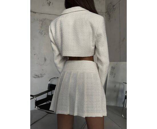 Women's Stone Detailed Buttoned Jacket Set