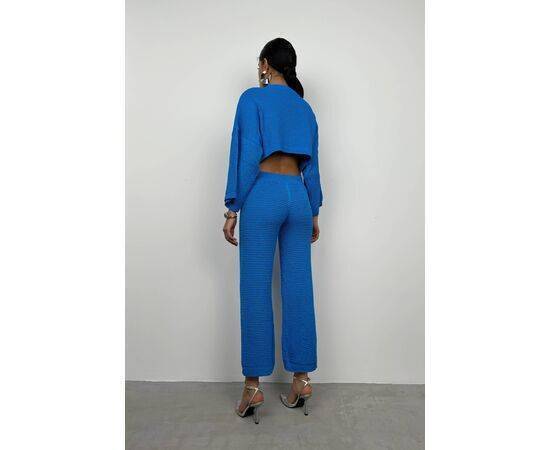 Women's Oversize Knitwear Blouse & Trousers Set