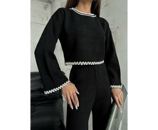 Women's Embroidery Detail Knitwear Set