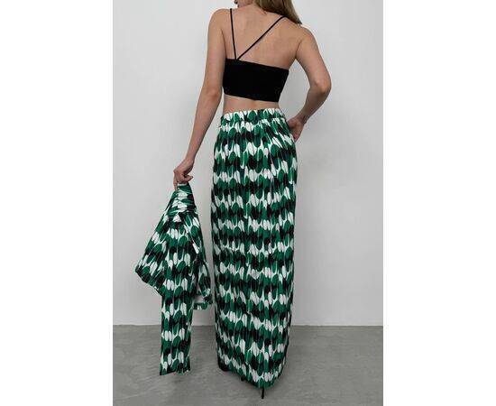 Women's Printed Front Slit Skirt