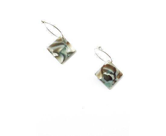 Natural Stone Look Earrings