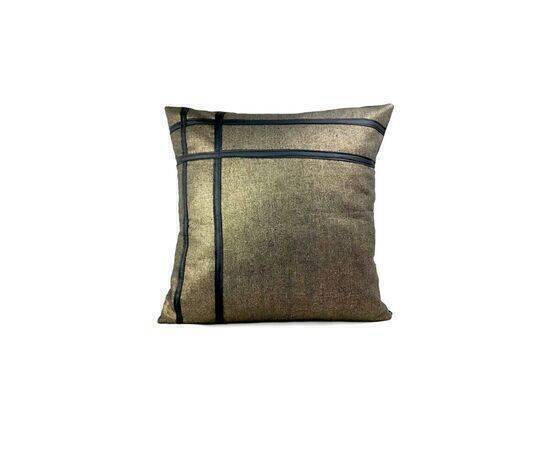 Pillow Case Metallic Khaki