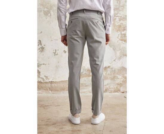 Pleated Trousers with Elastic Waist