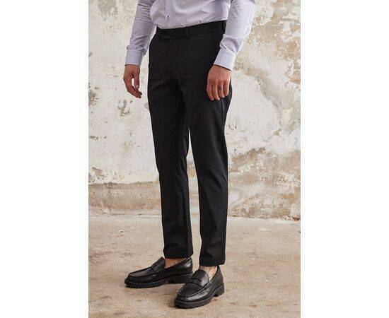 Plain Weave Trousers with Side Pocket