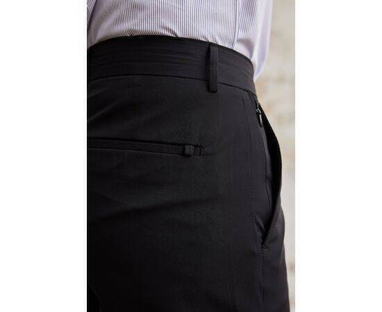 Plain Weave Trousers with Side Pocket