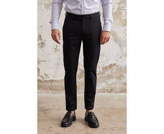 Plain Weave Trousers with Side Pocket