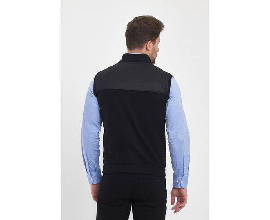 High Collar Vest with Zipper