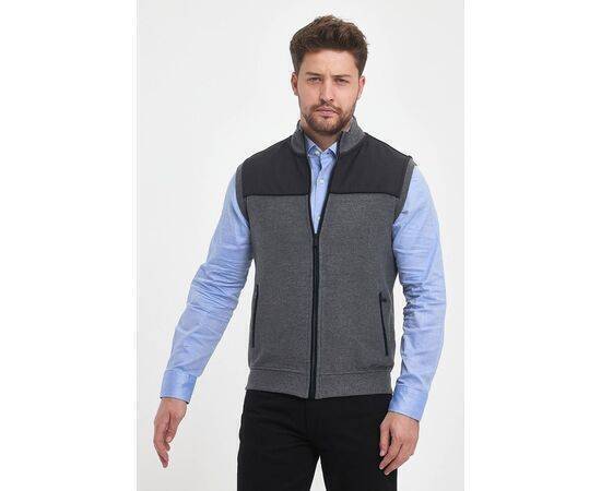 High Collar Vest with Zipper