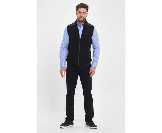 High Collar Vest with Zipper