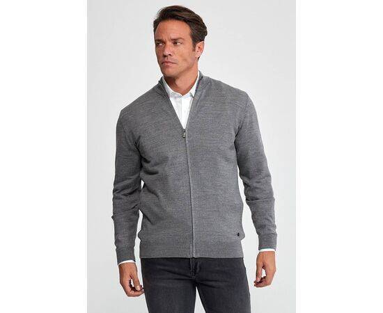 Cardigan with Zipper