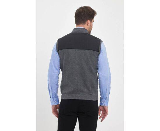 High Collar Vest with Zipper