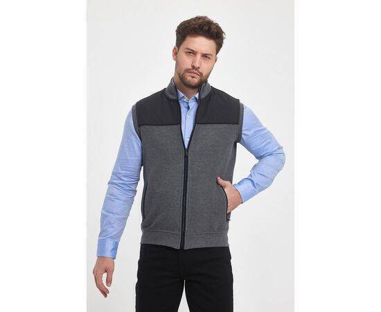 High Collar Vest with Zipper