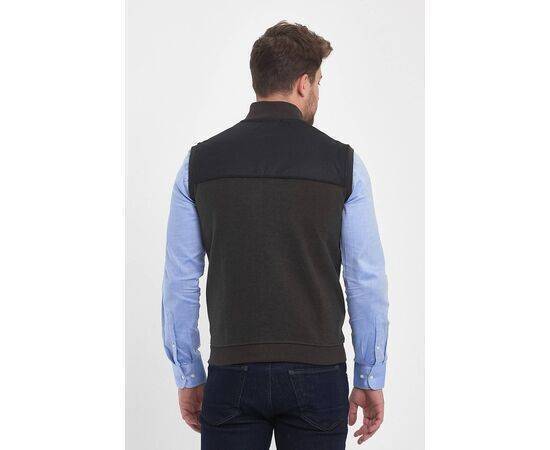 High Collar Vest with Zipper