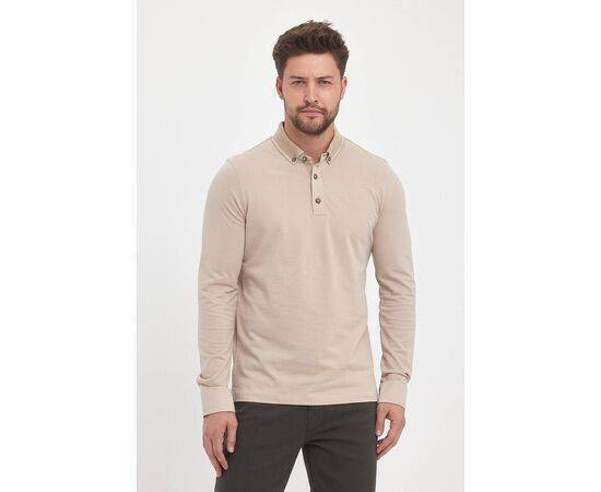 Polo Neck Sweatshirt with Buttons