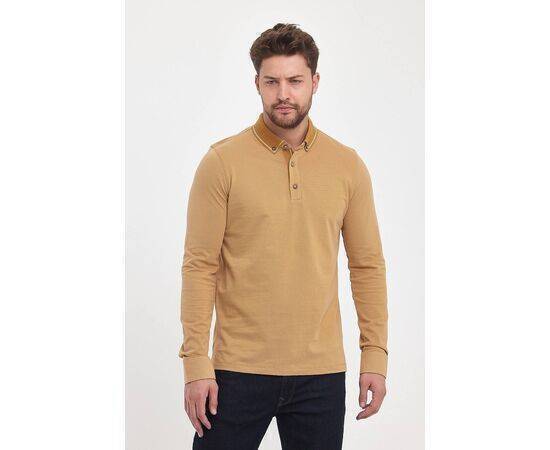 Polo Neck Sweatshirt with Buttons