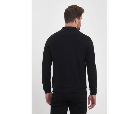 Polo Collar Sweatshirt