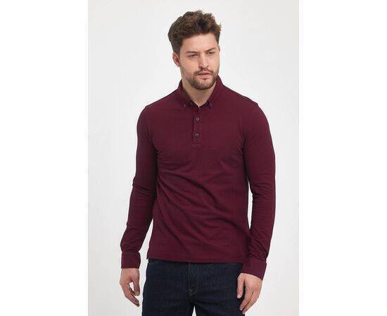 Polo Neck Sweatshirt with Buttons