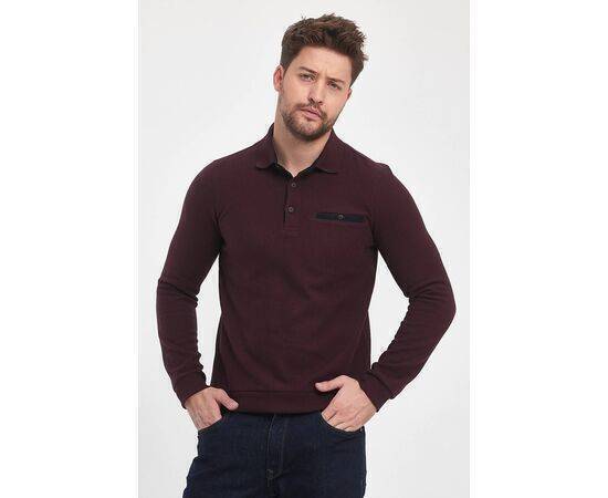 Polo Collar Sweatshirt