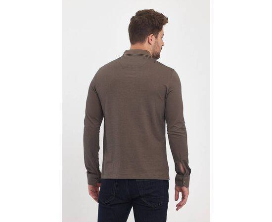 Polo Neck Sweatshirt with Buttons