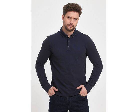 Polo Neck Sweatshirt with Buttons