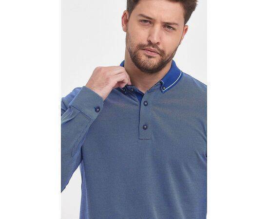 Polo Neck Sweatshirt with Buttons