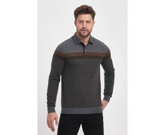 Polo Neck Sweatshirt