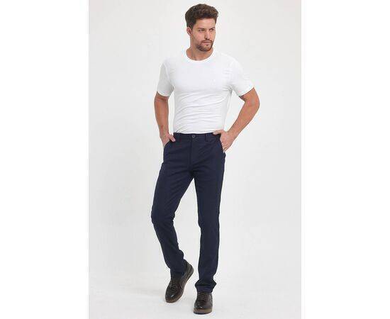 Regular Fit Chino Trousers with Side Pockets