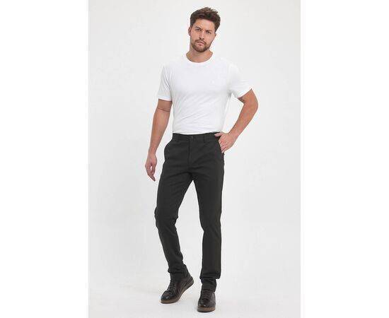 Regular Fit Chino Trousers with Side Pockets