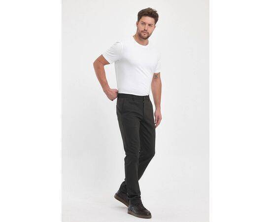 Regular Fit Chino Trousers with Side Pockets