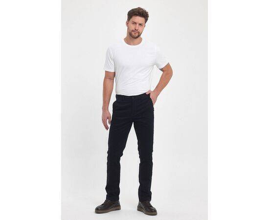 Regular Fit Chino Trousers with Side Pockets