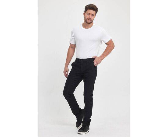 Regular Fit Chino Trousers with Side Pockets