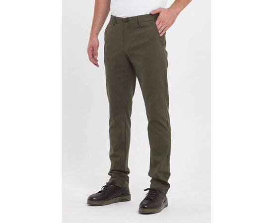 Regular Fit Chino Trousers with Side Pockets